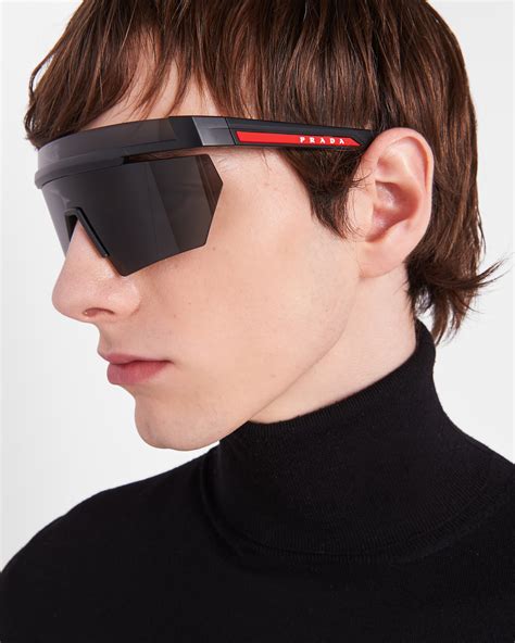 prada ski glasses.